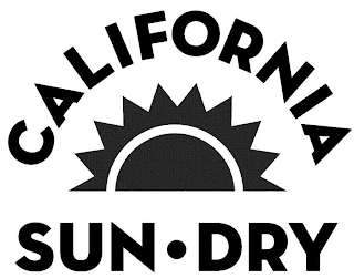 CALIFORNIA SUN · DRY logo