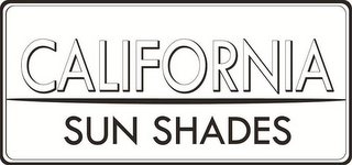 CALIFORNIA SUN SHADES logo