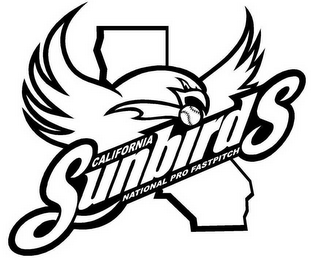 CALIFORNIA SUNBIRDS NATIONAL PRO FASTPITCH logo