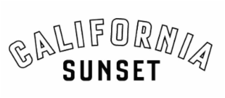 CALIFORNIA SUNSET logo