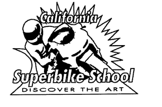 CALIFORNIA SUPERBIKE SCHOOL DISCOVER THE ART logo
