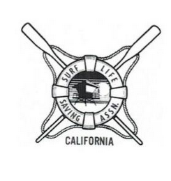 CALIFORNIA SURF LIFE SAVING ASSN. logo