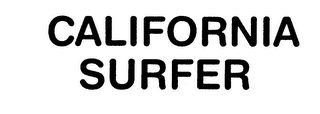 CALIFORNIA SURFER logo