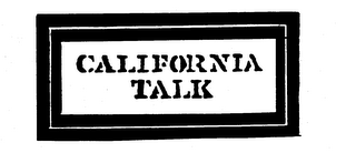 CALIFORNIA TALK logo