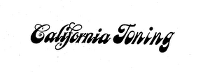 CALIFORNIA TONING logo