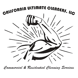 CALIFORNIA ULTIMATE CLEANERS. LLC COMMERCIAL & RESIDENTIAL CLEANING SERVICES logo