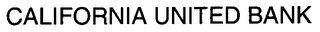 CALIFORNIA UNITED BANK logo