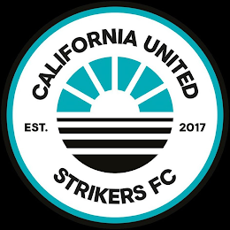 CALIFORNIA UNITED STRIKERS FC EST. 2017 logo