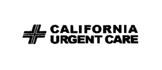 CALIFORNIA URGENT CARE logo