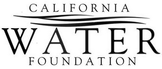 CALIFORNIA WATER FOUNDATION logo