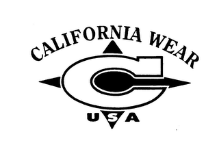 CALIFORNIA WEAR USA logo