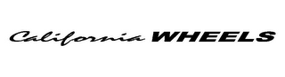 CALIFORNIA WHEELS logo
