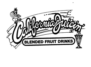 CALIFORNIAJUICIN' BLENDED FRUIT DRINKS logo