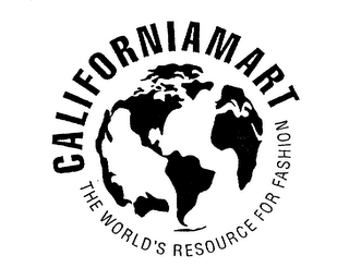 CALIFORNIAMART THE WORLD'S RESOURCE FOR FASHION logo