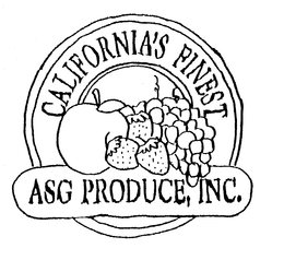 CALIFORNIA'S FINEST ASG PRODUCE, INC. logo