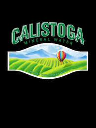 CALISTOGA MINERAL WATER logo