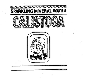 CALISTOGA SPARKLING MINERAL WATER logo