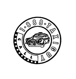 CALL 1-888-TAXIGUY logo