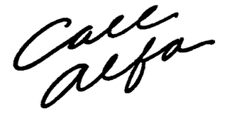 CALL ALFA logo