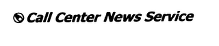 CALL CENTER NEWS SERVICE logo