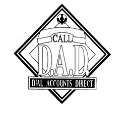 CALL D.A.D. DIAL ACCOUNTS DIRECT logo