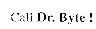 CALL DR. BYTE! logo