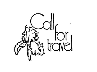 CALL FOR TRAVEL logo
