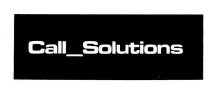 CALL SOLUTIONS logo