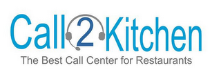 CALL2KITCHEN THE BEST CALL CENTER FOR RESTAURANTS logo