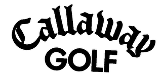 CALLAWAY GOLF logo