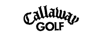 CALLAWAY GOLF logo