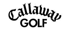 CALLAWAY GOLF logo