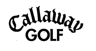 CALLAWAY GOLF logo