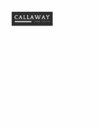 CALLAWAY HOME THEATER logo