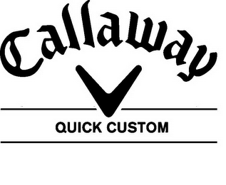 CALLAWAY QUICK CUSTOM logo