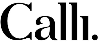 CALLI. logo