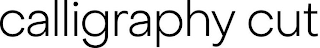CALLIGRAPHY CUT logo