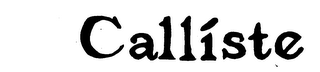 CALLISTE logo