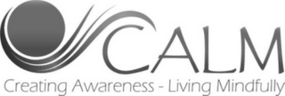 CALM CREATING AWARENESS LIVING MINDFULLY logo