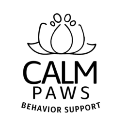 CALM PAWS BEHAVIOR SUPPORT logo
