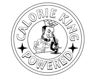 CALORIE KING POWERED CALORIE KING logo