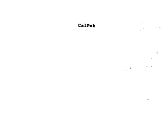 CALPAK logo