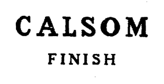 CALSOM FINISH logo