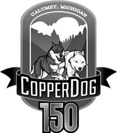 CALUMET, MICHIGAN COPPERDOG 150 logo