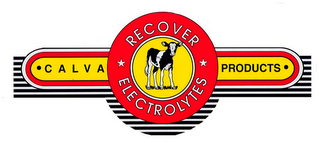 CALVA PRODUCTS RECOVER ELECTROLYTES logo