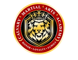 CALVARY MARTIAL ARTS ACADEMY HONOR LOYALTY FAMILY logo
