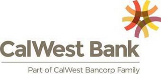 CALWEST BANK PART OF CALWEST BANCORP FAMILY logo