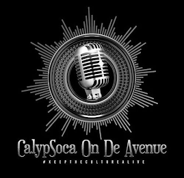 CALYPSOCA ON DE AVENUE # KEEPTHECULTUREALIVE logo