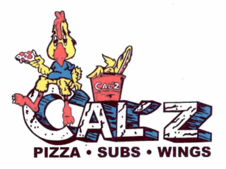 CAL'Z PIZZA · SUBS · WINGS CAL'Z logo