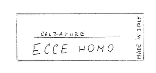 CALZATURE ECCE HOMO MADE IN ITALY logo
